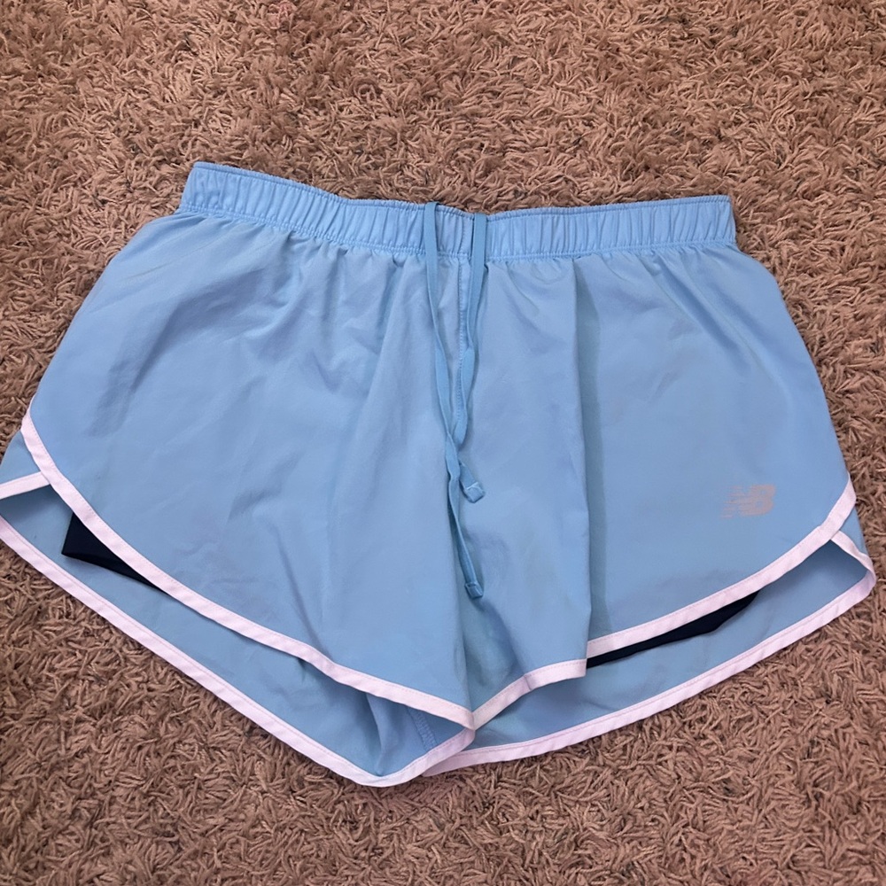 New Balance blue/navy athletic shorts M